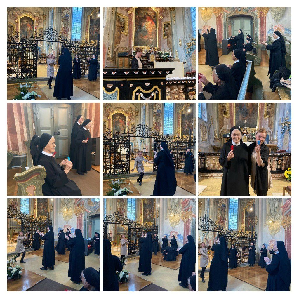 Impressionen im Bild und Wort, ... 3 xTag & Nacht im Kloster Fahr CH