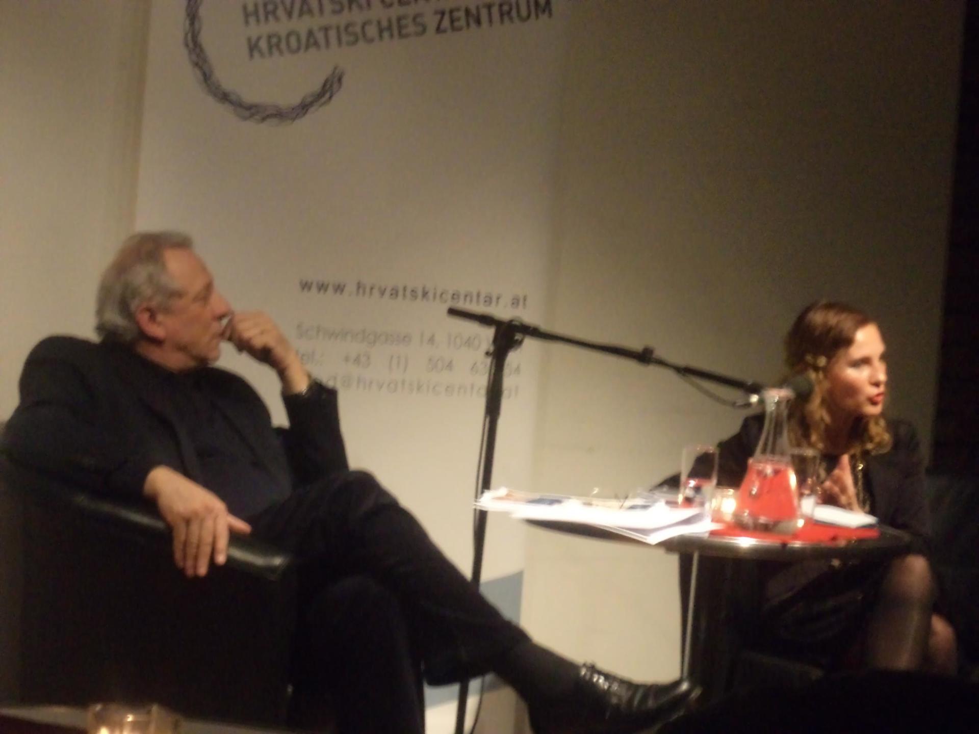 Goost u centru: Tatjana Christelbauer in Talk with croatian journalist Mr.Petar tyran on Art Identity, cultural Diplomacy and sense of belonging