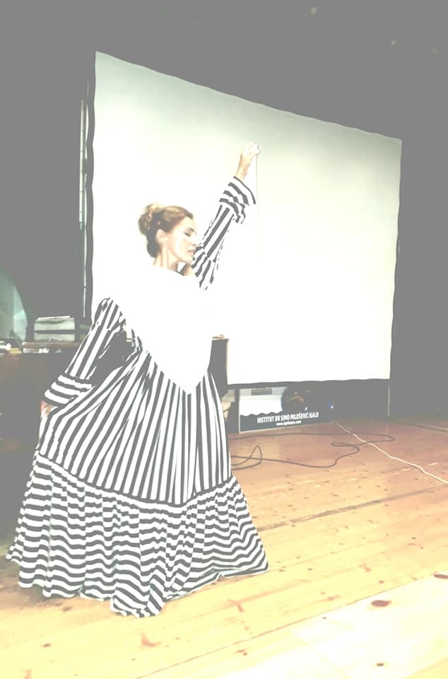 Dance performance Igalo Spa Montenegro, Tatjana Christelbauer  in cooperation with Dr. Janicic