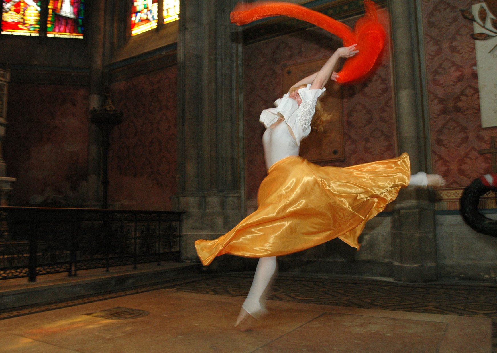 Miriam: the Leap. Votivkirche. Lange nacht der Kirchen mit Johannes Lenius am Orgel