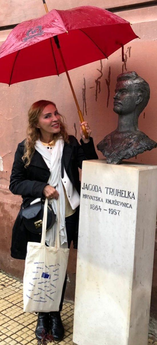 Jagoda Trhelka Literaturvermittlung, Auslandskultur, Tatjana Christelbauer, Schirmherrschaft Jagoda Trhelka Literaturvermittlung, Auslandskultur, Tatjana Christelbauer, Schirmherrschaft