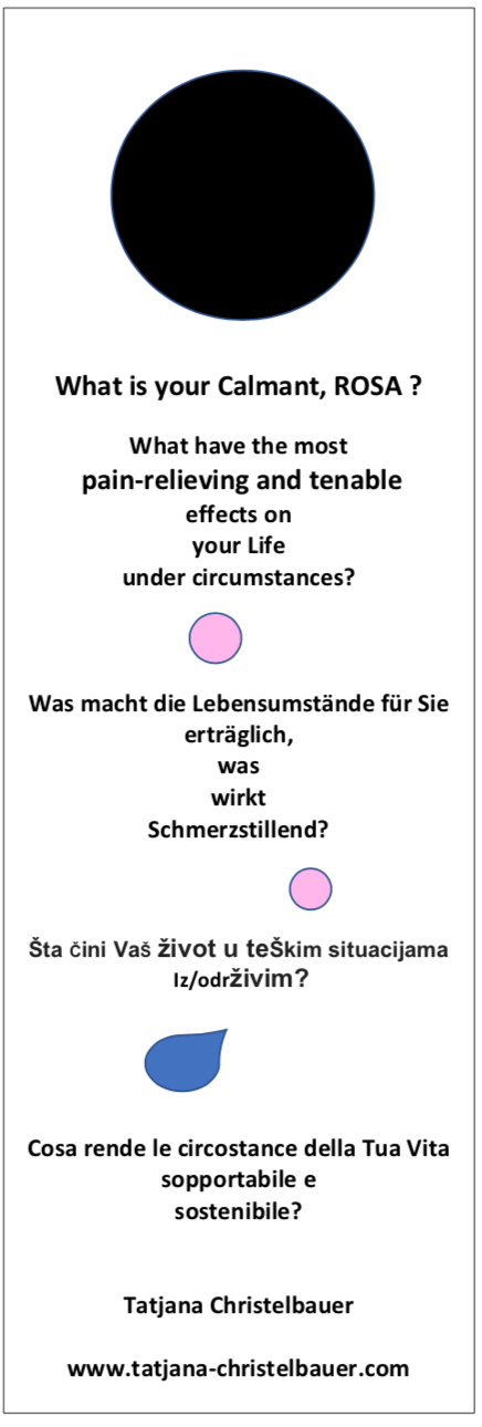 Rosa ... exercises by Tatjana Christelbauer,  die erträgliche Leichtigkeit des seins