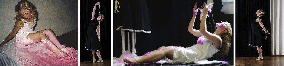 Rosa, Calmant, Tatjana Christelbauer, Art_exile, Marie Laurencin, performance lecture