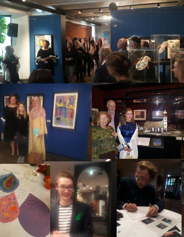 Vienna meets ... New Zealand: Hundertwassers intercultural bridges. Event organised by Tatjana  Christelbauer at the Kunst Haus Wien with New Zealand Ambassador H.e. Nicole Roberton