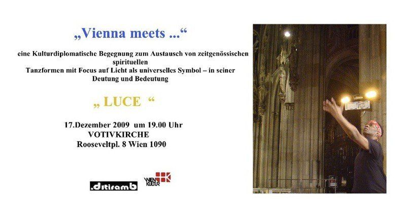 DanceArts Interfaith&Cultural Diplomacy Tartjana Christelbauer, Votivchurch Vienna