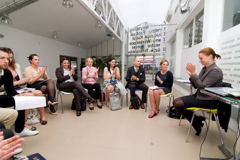 Cultuural Diplomacy Conference, Vienna, brunnenpassage. Tatjana Christelbauer, Conference Mananger