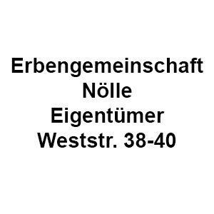 Erbengemeinschaft Nölle, Eigentümer der Weststraße 38-40