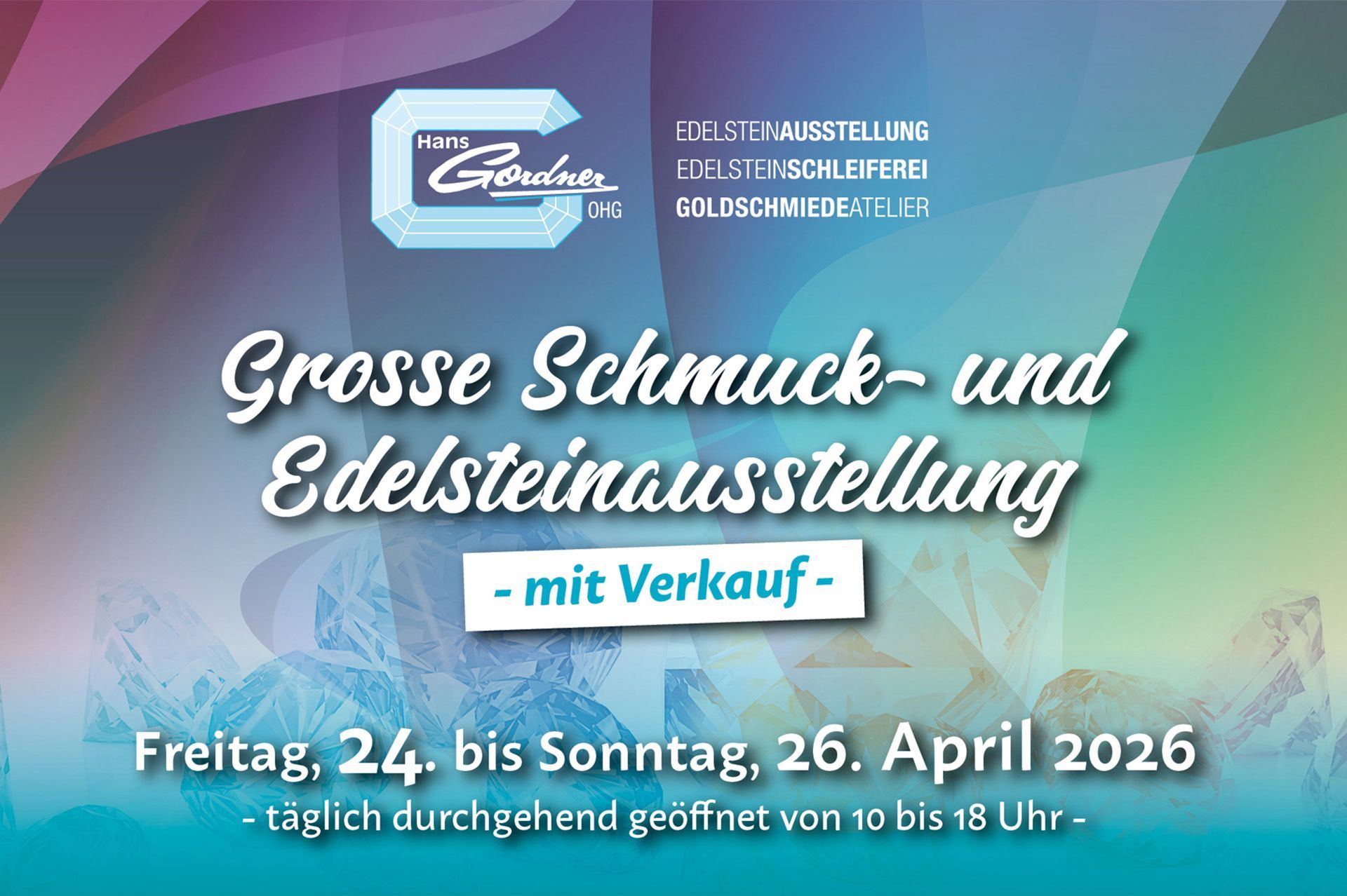 Ausstellung Frühling 2026 Hans Gordner Ausstellung Frühling 2026