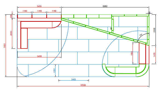 Messestand Grundriss