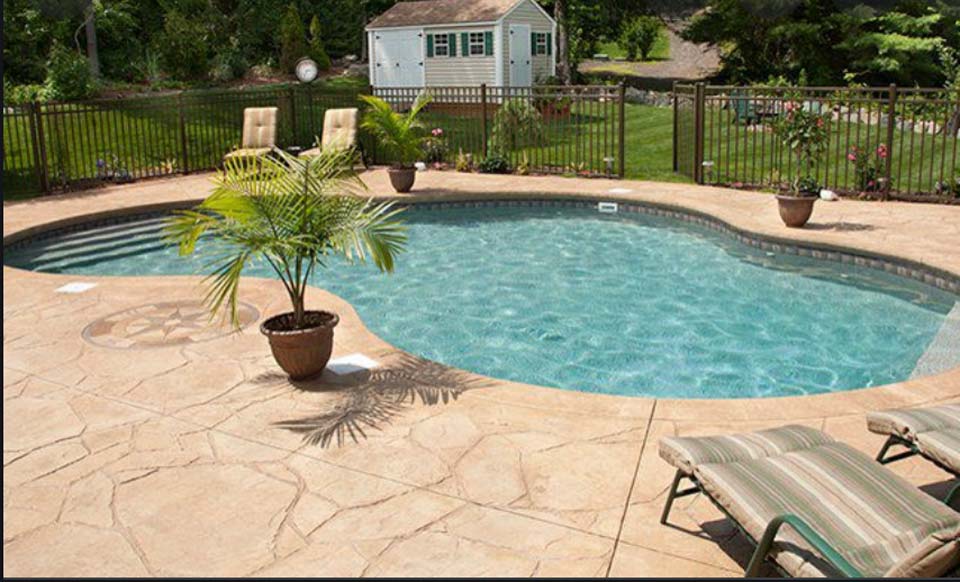elegant pool
