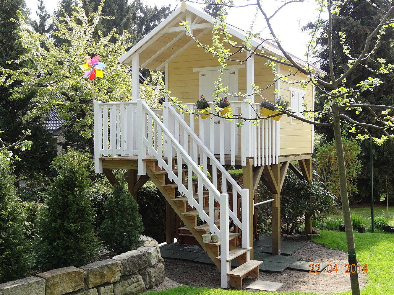 Spielhäuser aus Deutschland, Stelzenhaus aus Hessen, 35325 Vogelsberg