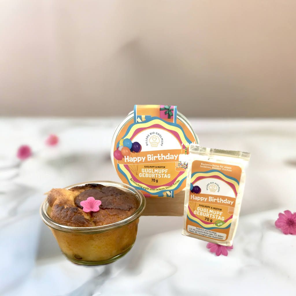 Erich Biller, ehenbachtal.de, Guglmupf im Glas, Muffin, Geburtstag Erich Biller, ehenbachtal.de, Guglmupf im Glas, Muffin, Geburtstag, Magenrebell, Öl, Pasta Avanti, Pfannenbrot, Pfannkuchen, Teig Mix, Brot,