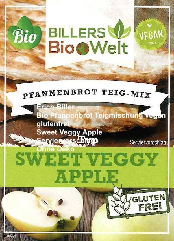 Erich Biller Teig Mix Für Pfannenbrot, ganz einfach selber machen Sweet Veggy Apple, vegan glutenfrei Erich Biller, ehenbachtal.de, Bio, Pfannenbrot Teig Mix, Teigmischung, Sweet Veggy Apple, vegan, glutenfrei, Gewürzmischung, Dipp, BB Cup, Magenrebell, Pasta Avanti, Pfannkuchen, Gemüsereform