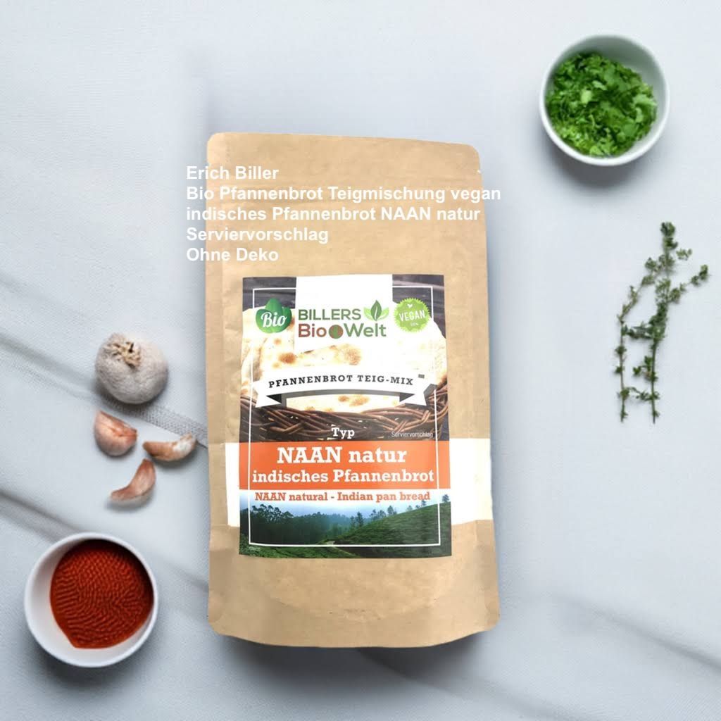 Erich Biller Teig Mix Für Pfannenbrot, ganz einfach selber machen Naan Natur Erich Biller, ehenbachtal.de, Bio, Pfannenbrot Teig Mix, Teigmischung Naan natur, Gewürzmischung, Dipp, Sirup, Magenrebell, Pasta Avanti, Pfannkuchen, Gemüsereform