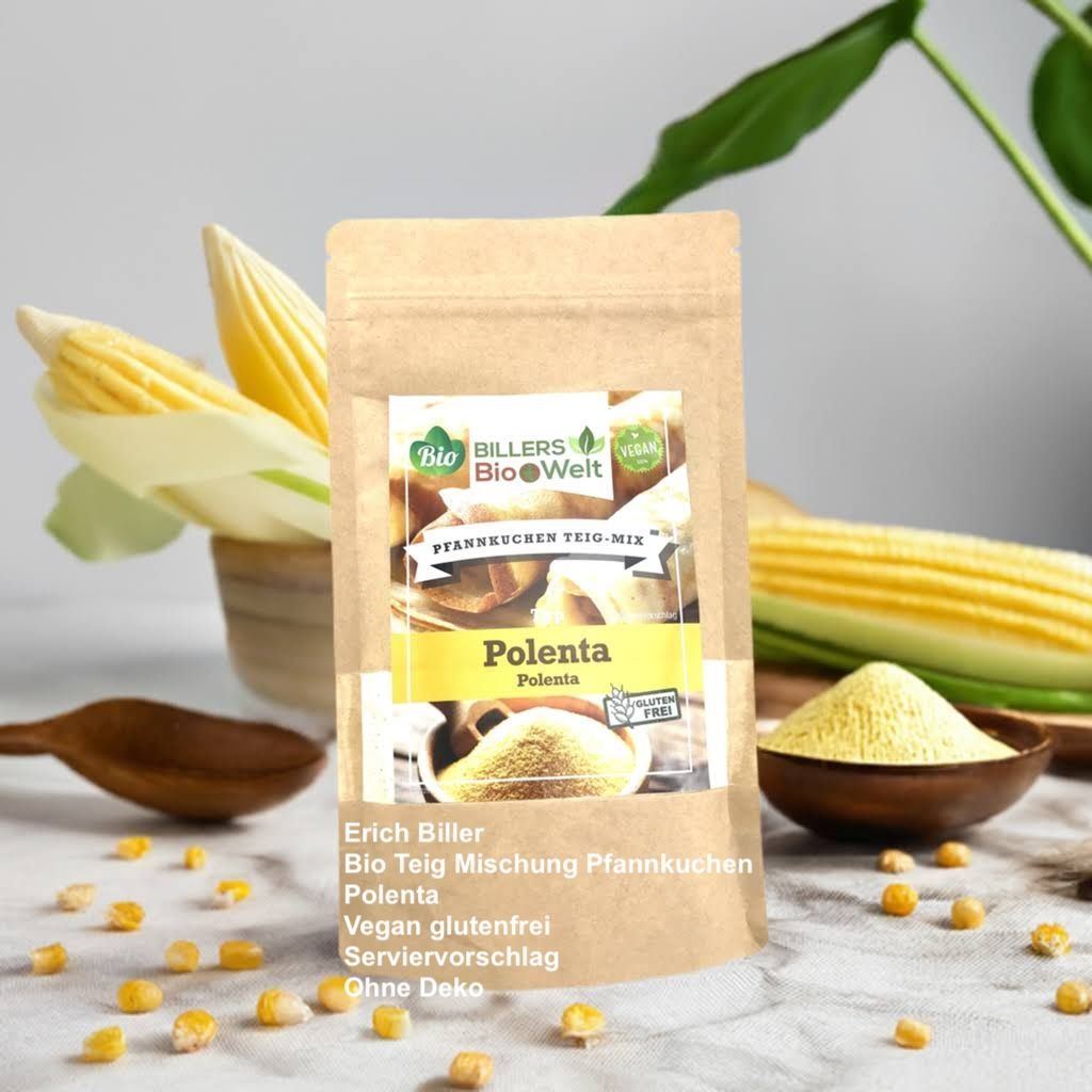 Erich Biller, ehenbachtal.de, Bio, Pfannkuchen Teig Mix, Teigmischung, Polenta, vegan, glutenfrei, Erich Biller, ehenbachtal.de, Bio, Pfannkuchen Teig Mix, Teigmischung, Polenta, vegan, glutenfrei, Gewürzmischung, BB Cup, Curry, BB Cup, Magenrebell, Pasta Avanti, Pfannenbrot, Gemüsereform