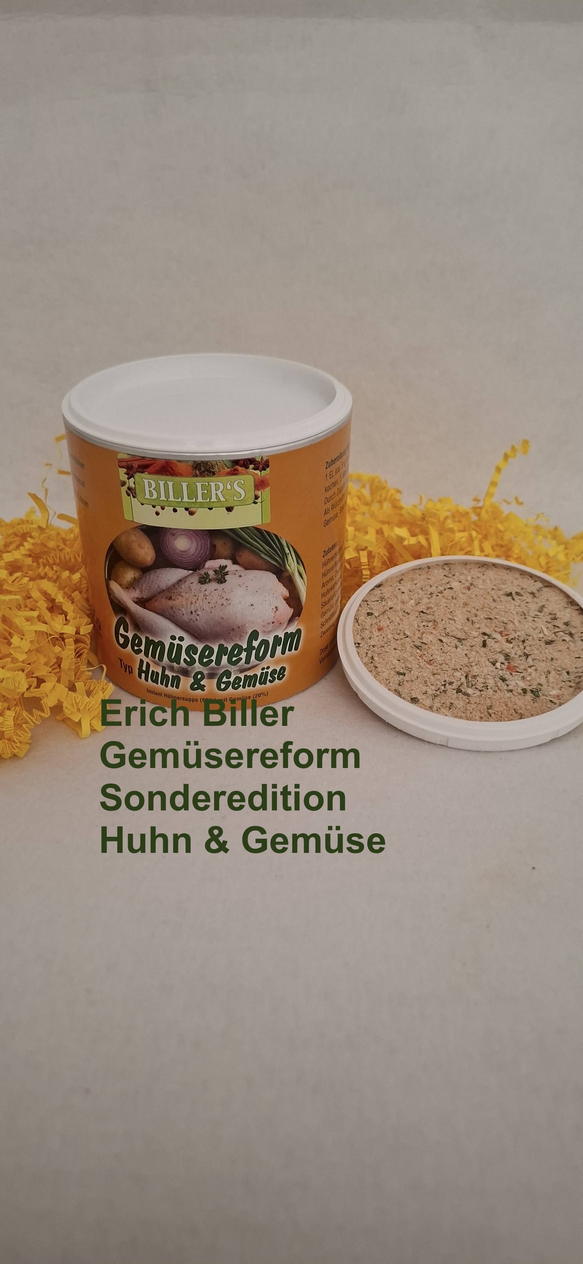 Erich Biller Gemüsereform Gemüsebrühe, Nachfüllpackung 400g, vegan