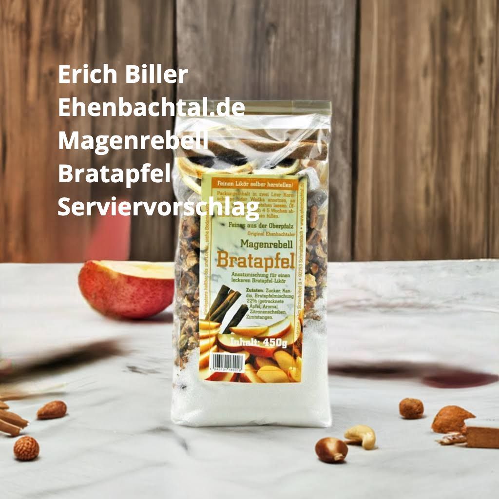 Erich Biller, Ehenbachtal.de, Ansatzmischung, Magenrebell Bratapfel Erich Biller, Ehenbachtal.de, Ansatzmischung, Magenrebell Bratapfel, Bio, Dipp, Sirup, Gemüsereform,  Pfannenbrot, Pfannkuchen, Muffin, Gewürzmischung, BB Cup, Pasta Avanti, Curry,