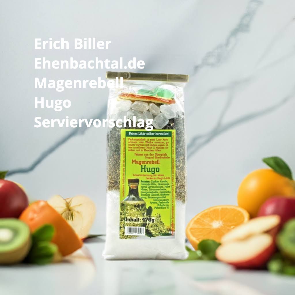 Erich Biller, Ehenbachtal.de, Ansatzmischung, Magenrebell Hugo Erich Biller, Ehenbachtal.de, Ansatzmischung, Magenrebell Hugo, Bio, Dipp, Sirup, Gemüsereform, Pfannenbrot, Pfannkuchen, Muffin, Gewürzmischung, BB Cup, Pasta Avanti, Curry,
