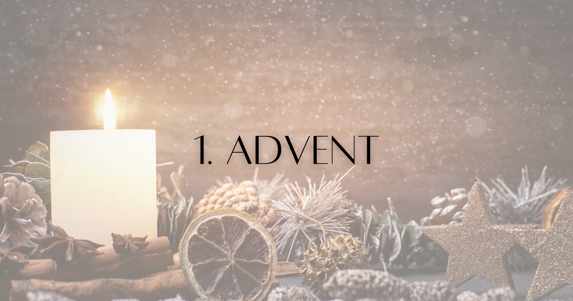 1. Advent Kastellaun Kerze Stolzfink MY-BTX