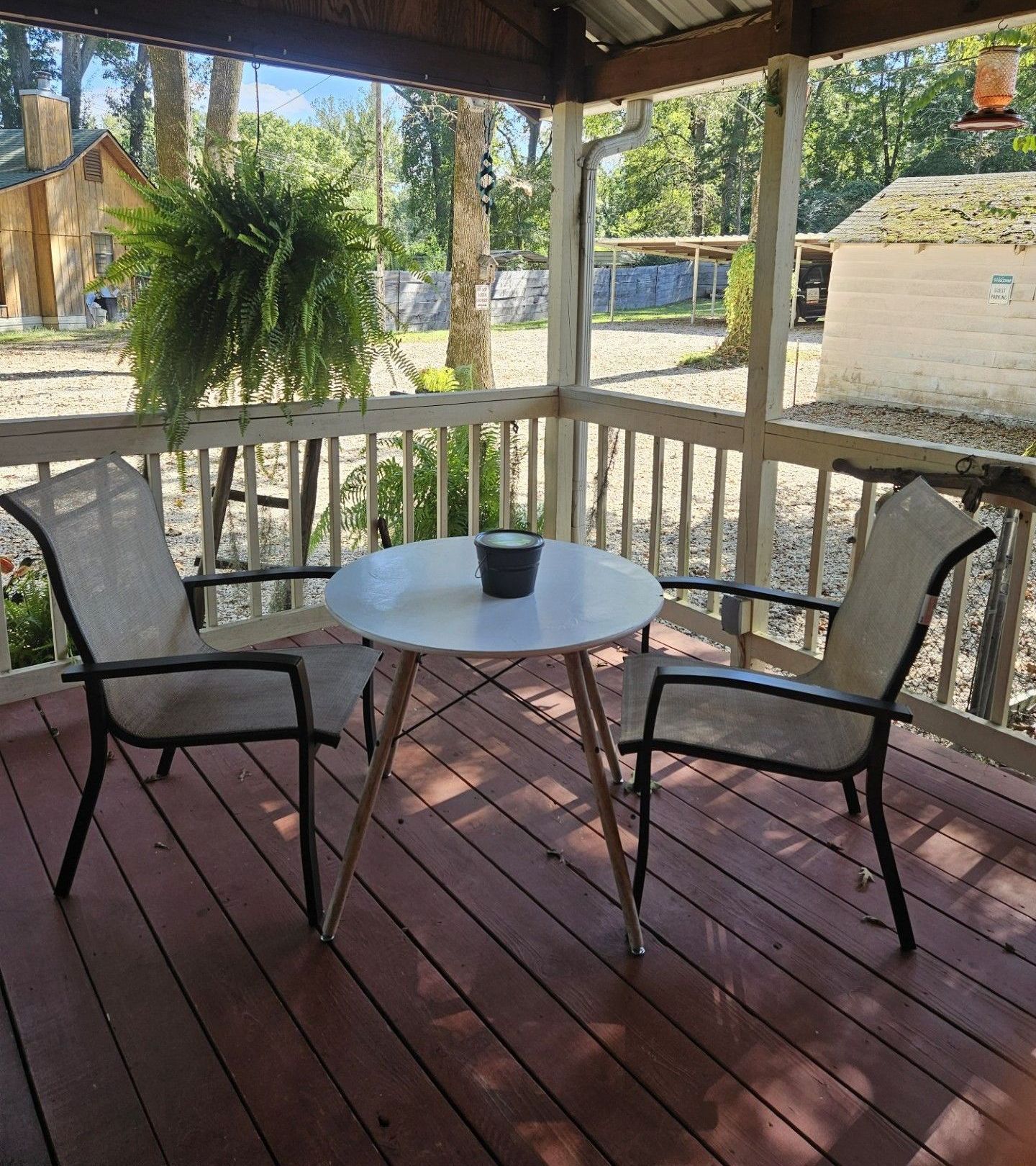 Private Front Porch