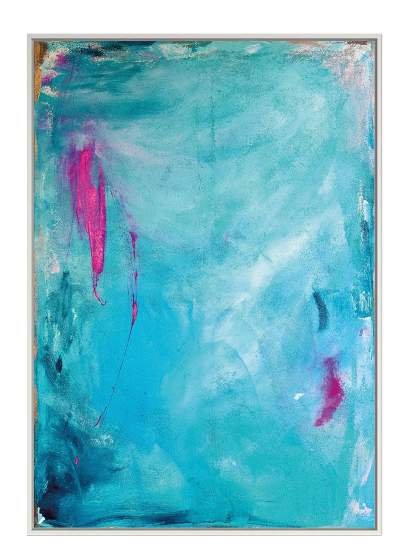 Abstrakes Acrylbild /Mix-Media emotion von Christine Marquardt