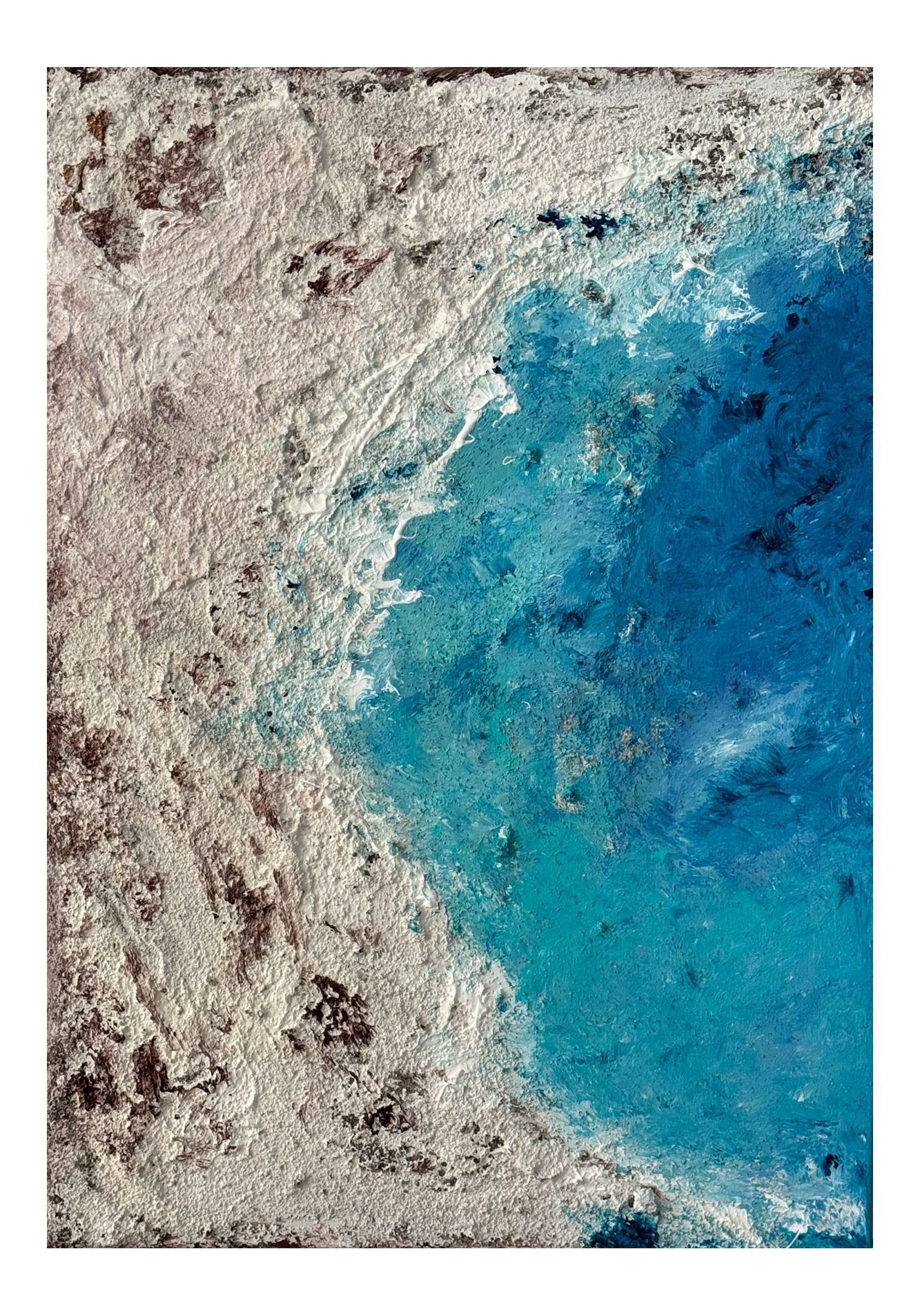 Abstrakes Acrylbild /Mix-Media
It's time for the beach von Christine Marquardt