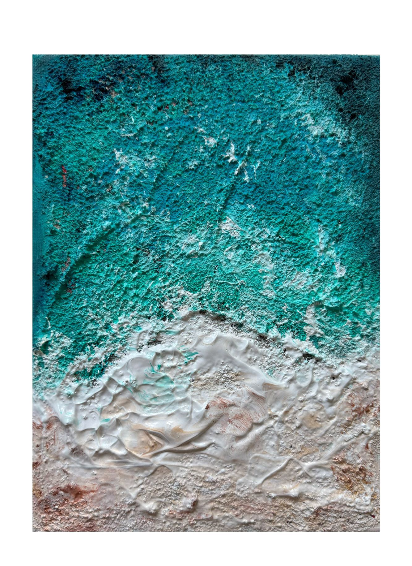 Abstrakes Acrylbild /Mix-Media
Relax von Christine Marquardt