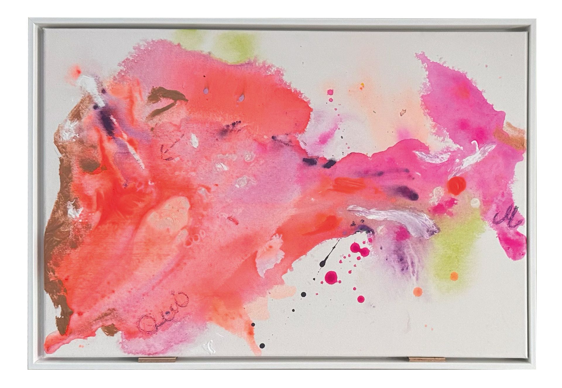 Abstrakes Acrylbild /Mix-Media Miracle von Christine Marquardt