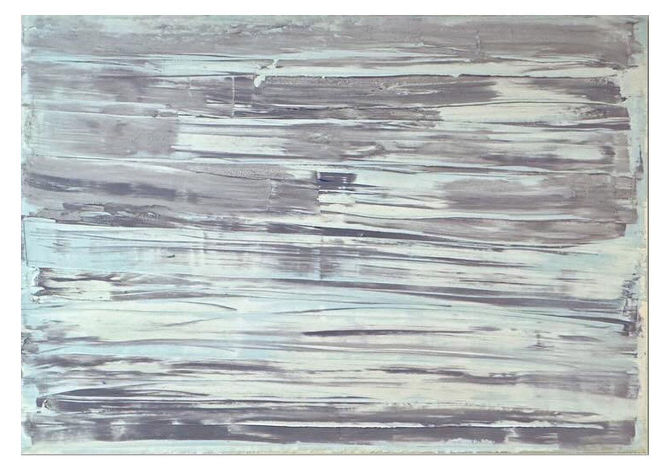 Abstrakes Acrylbild /Mix-Media calm down von Christine Marquardt