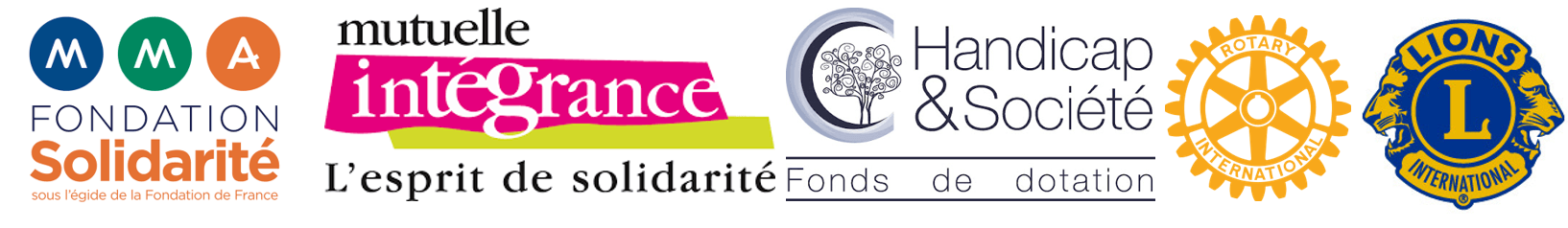 Fondation MMA / Fondation Intégrance / Rotary Champagnole / Lions Saint Claude Nos bienfaiteurs
