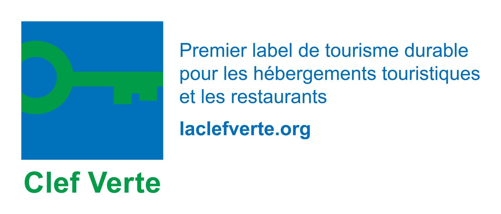 Cliquer ici pour visiter le site de Clef Verte Clef Verte établissement labélisé