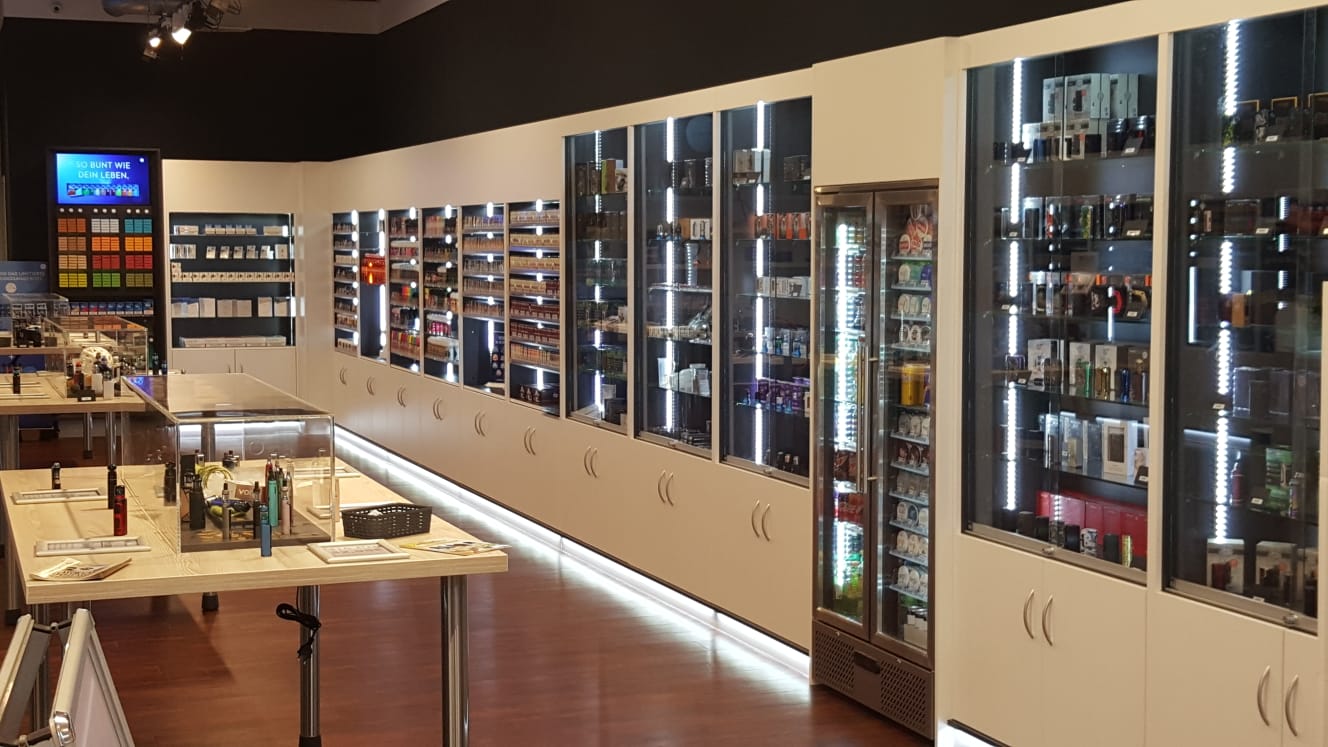 Liquid Bar zum Liquid testen Große Liquid Bar