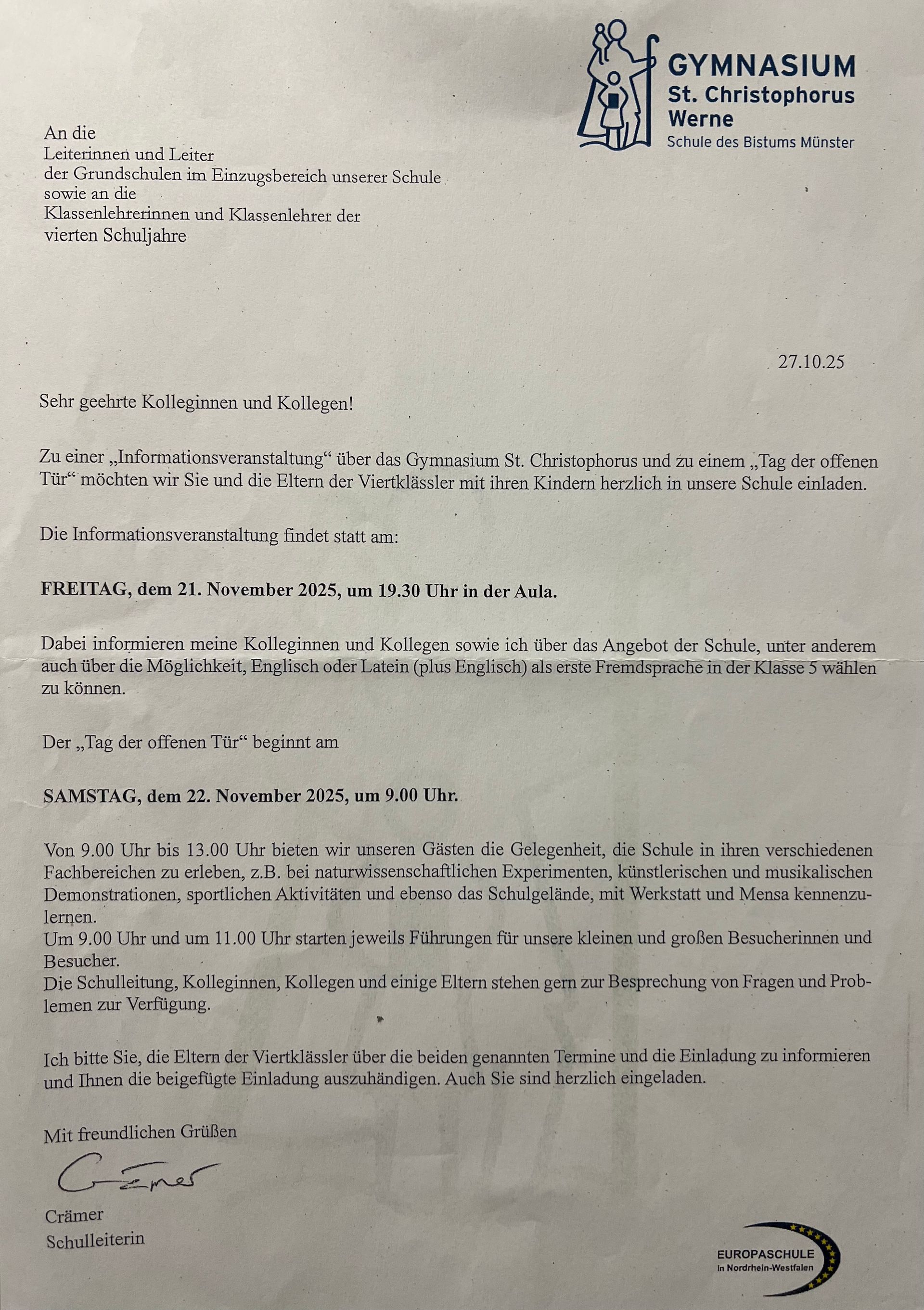 Informations-Broschüre