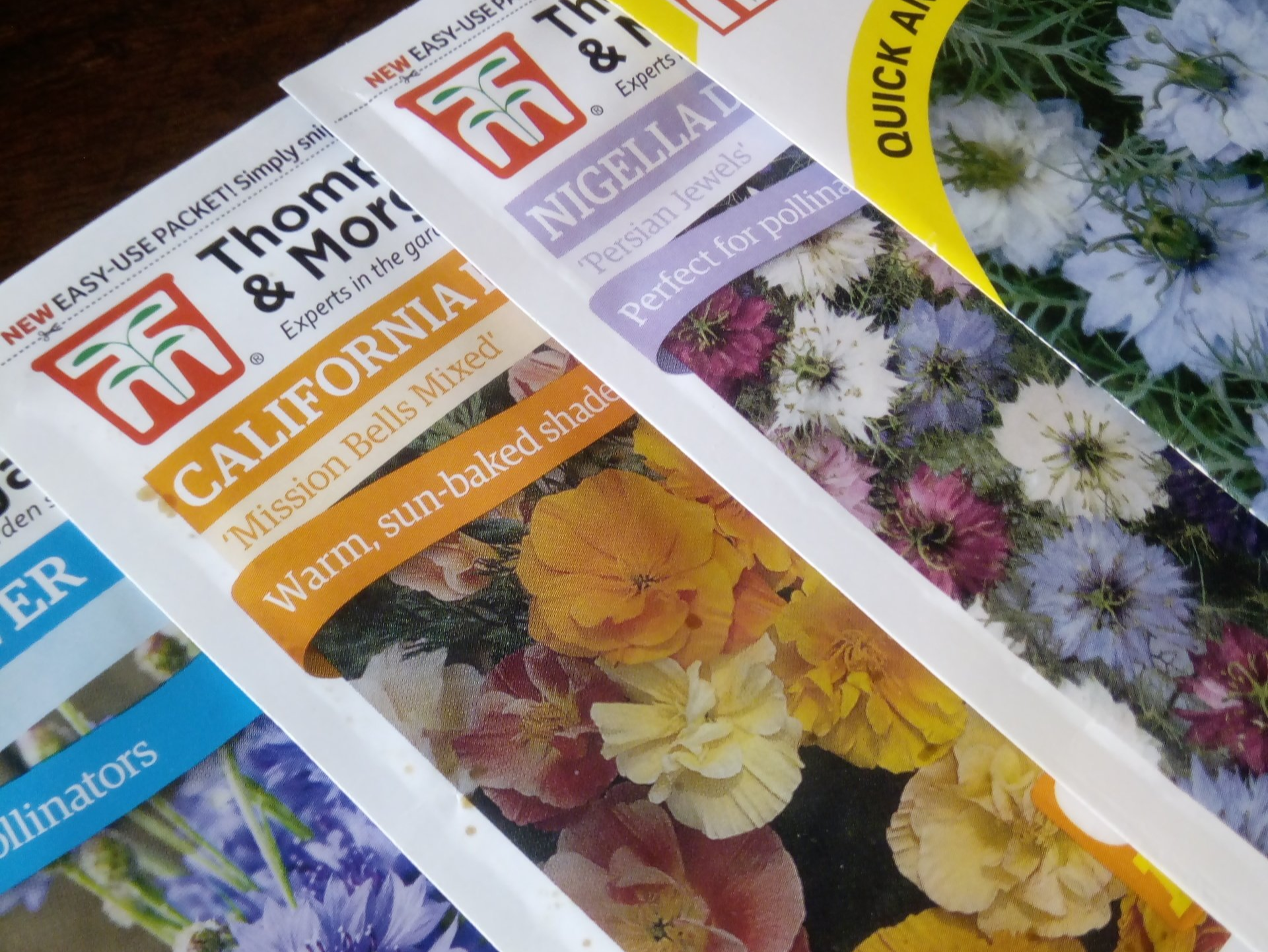 Seed Packets - What Flowers to Sow When