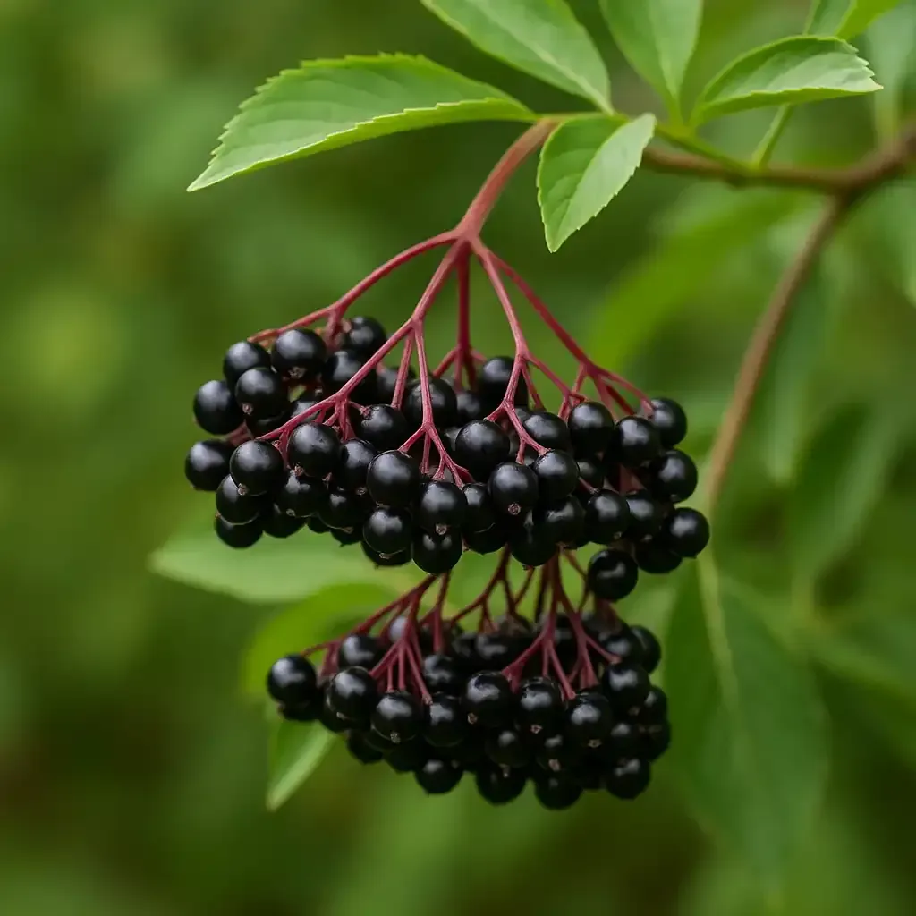 Lupe mit Wildkraut / Schafgarbe