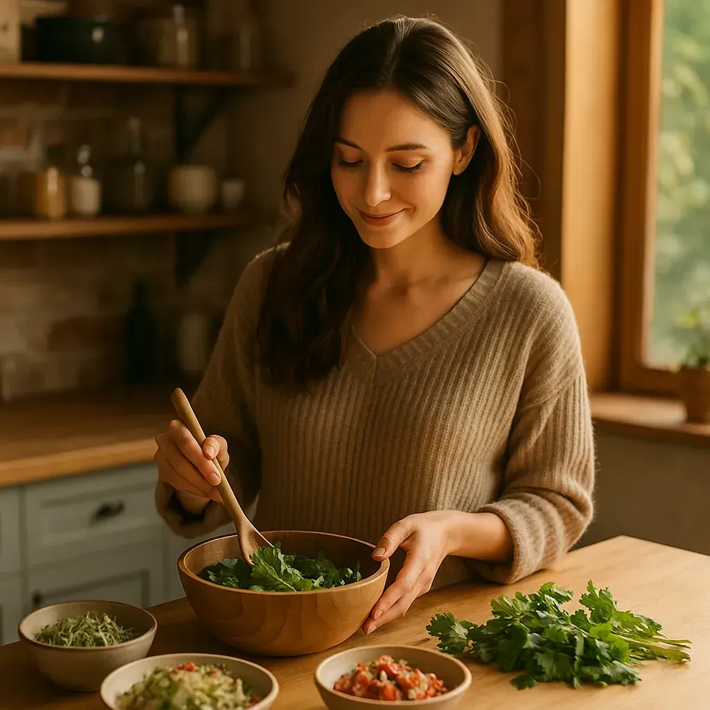 Heilpflanzen im Glas