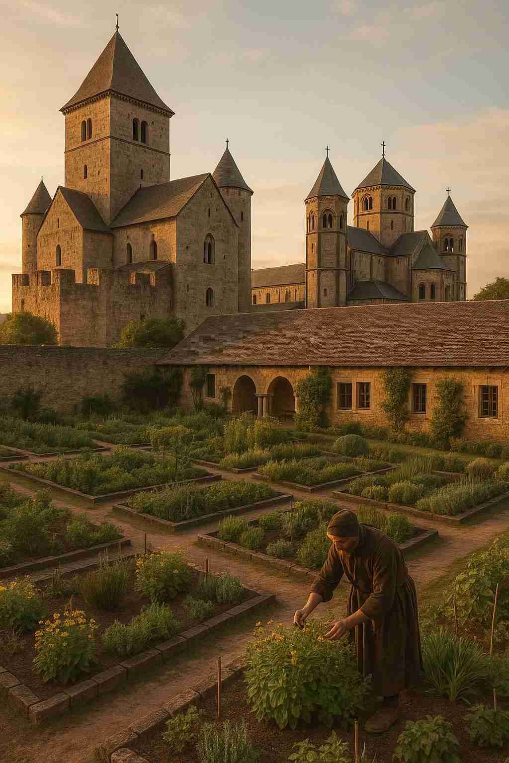 Klostergarten für Wildkräuter