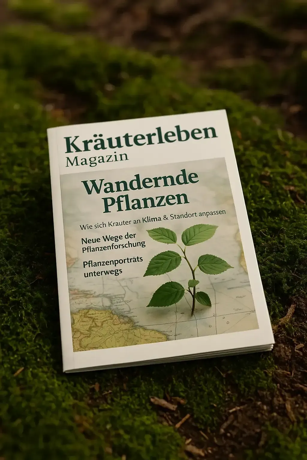 Wildkräuter im Glas - grünes Kreuz