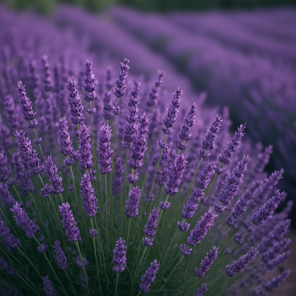 Lavendel duftet süßlich und beruhigend.