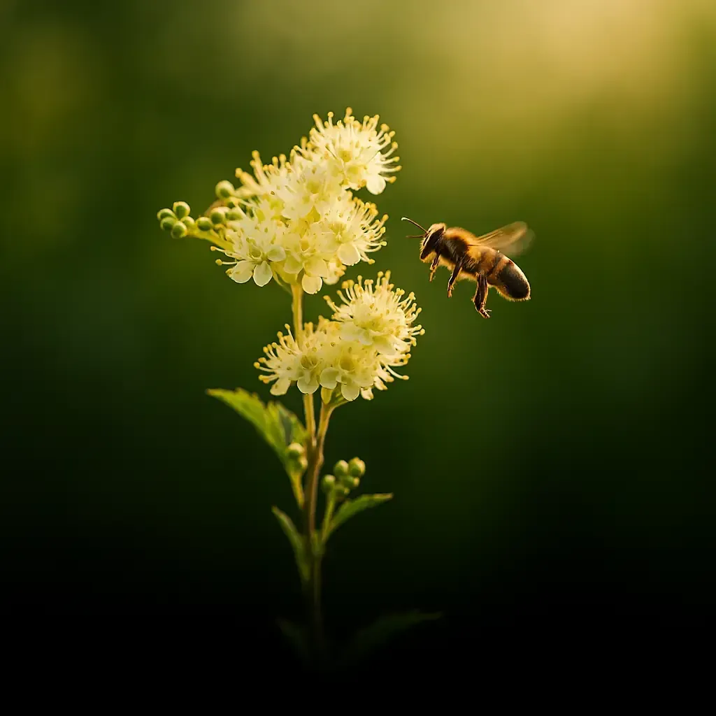 Neandertaler beim Wildkräuter sammeln.