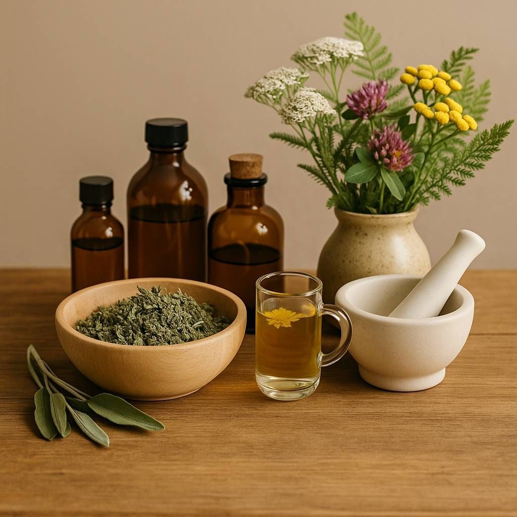 Braunglas für Tinktur