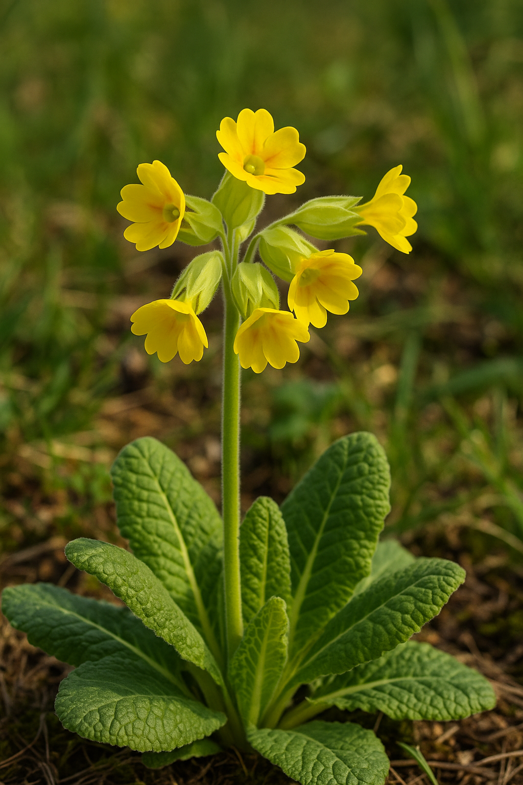Schluesselblume Bluete gelb