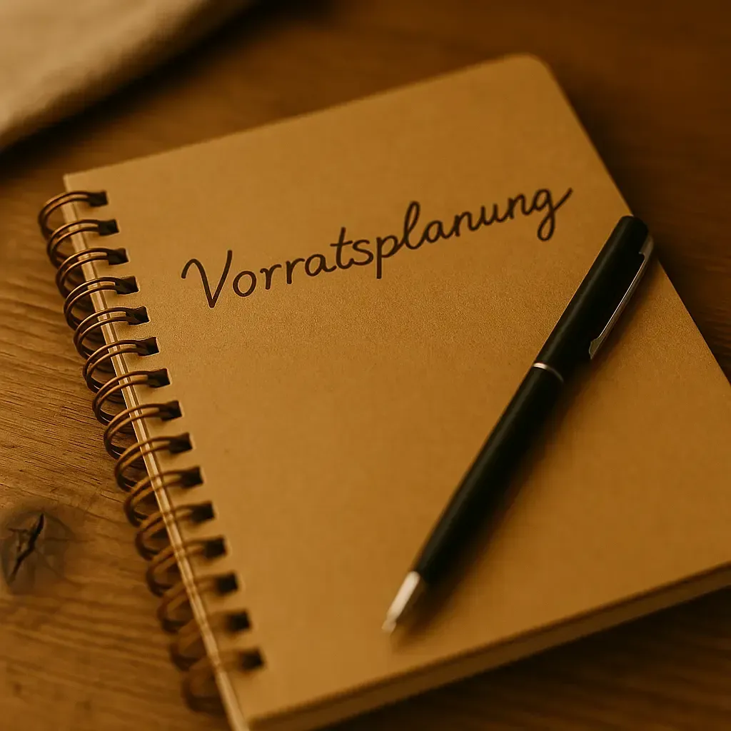 Vorratsplanung Ringbuch