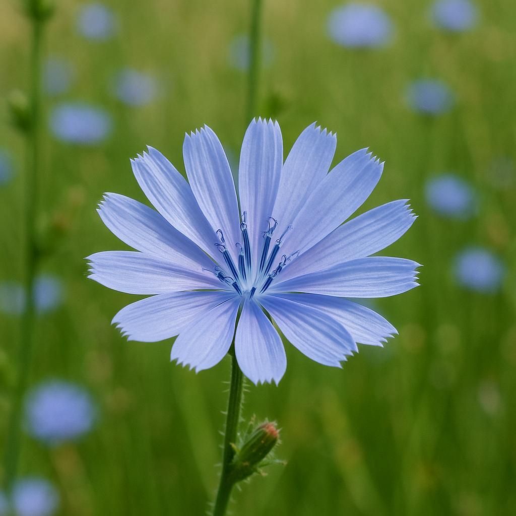 Wegwarte - Blütenfarbe blau