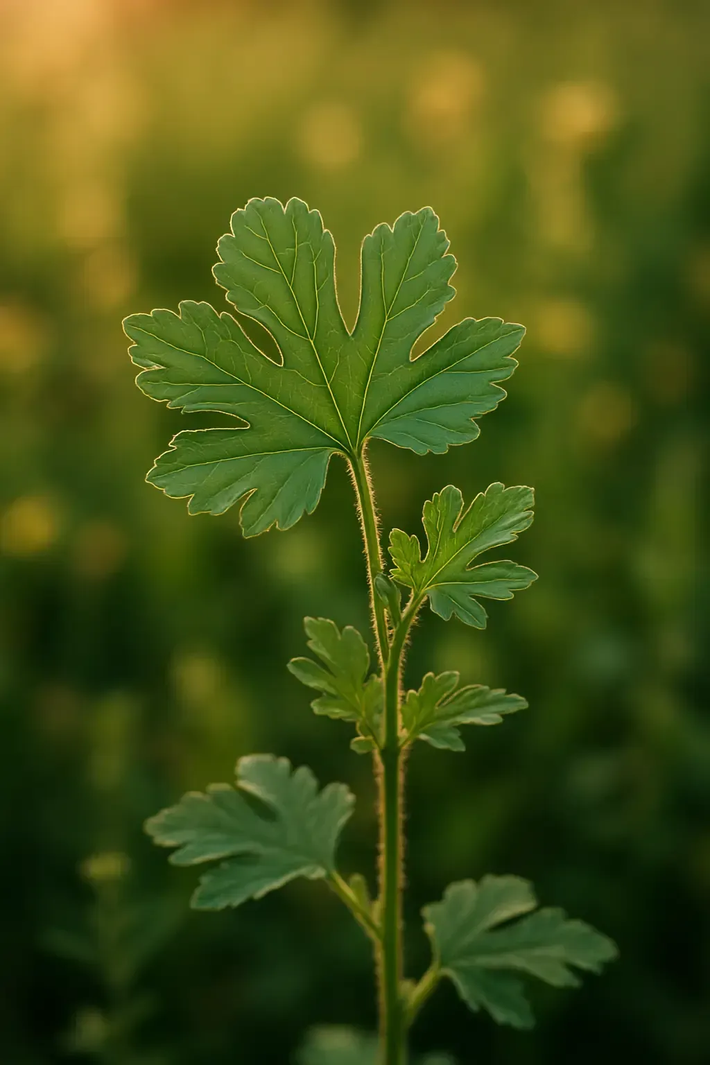 Storchschnabel (Geranium spp.) Blattform Handförmig - gelappt