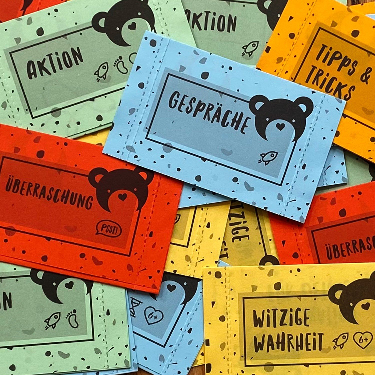 Losbox zur Geburt lose momente erinnerungen