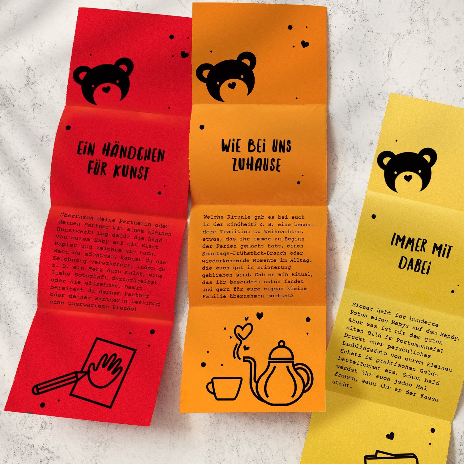 lose losbox geburt ideen für kreative momente familie