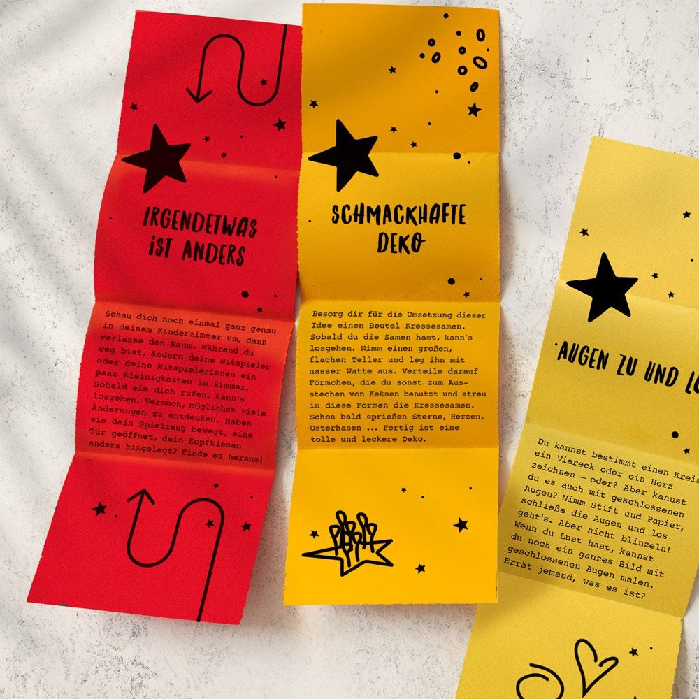 50 lose losbox für kinder für 8 9 10 11 jährige von herzmeister