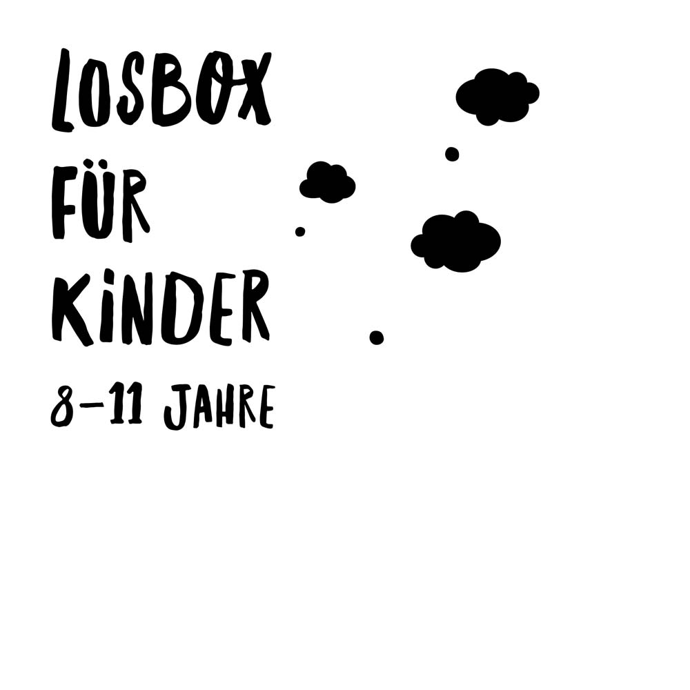 losbox für kinder 8 - 11 Jahre als geschenk für mädels und jungs