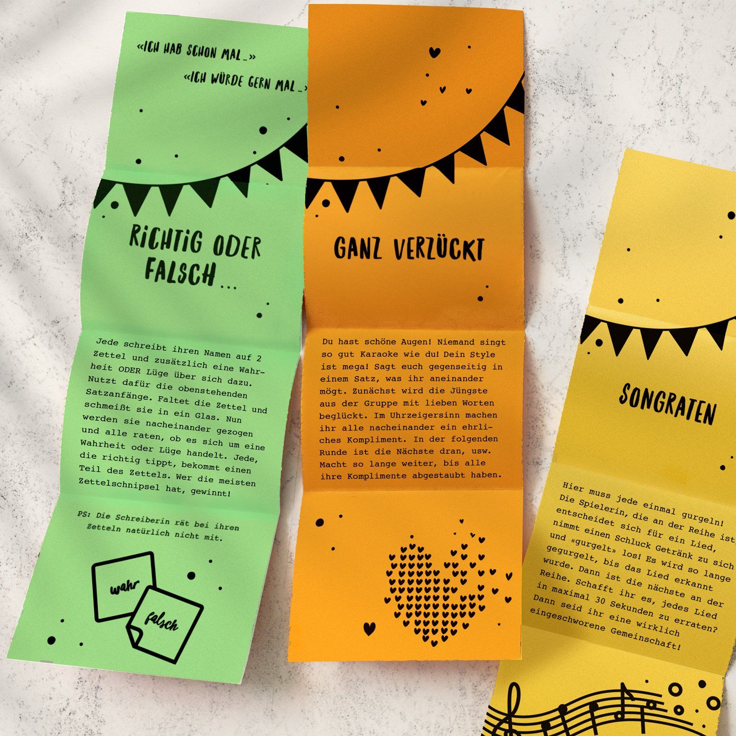 Lose Herzmeister Losbox Mädelsabend Ideen Spaß Spiel